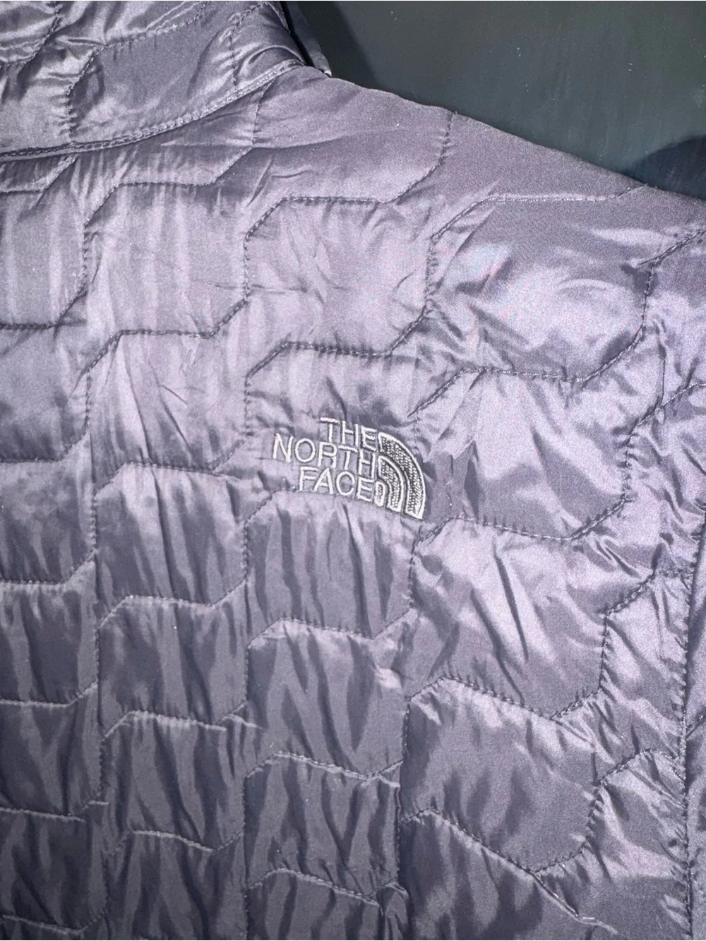 The North Face boys xl Black Quilted Puffer Jacket